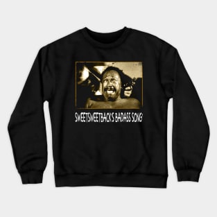 Badass Chic Transform Your Wardrobe with Sweetsweetback's Movie Tees Crewneck Sweatshirt